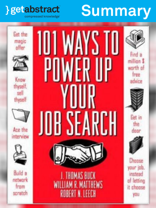 Title details for 101 Ways to Power Up Your Job Search (Summary) by J. Thomas Buck - Available
